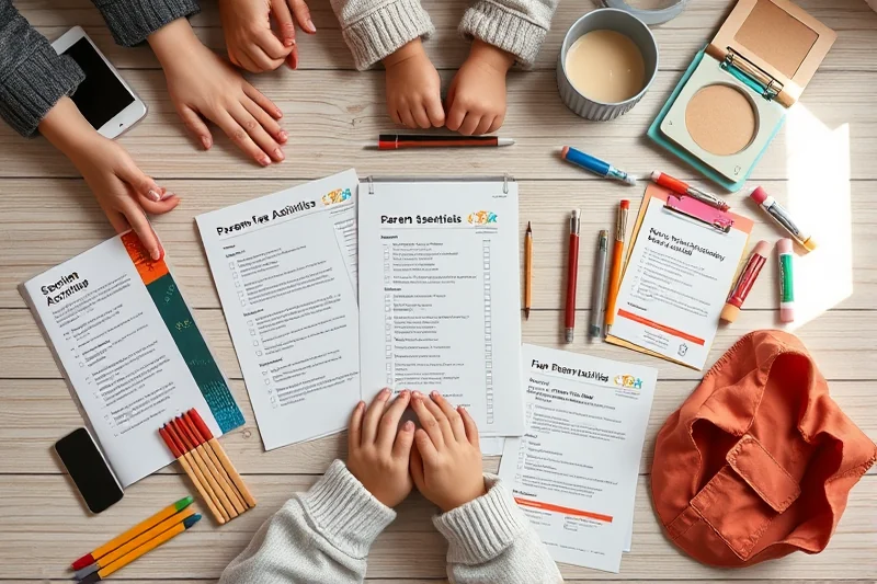 screen-free activities checklists tips — Screen-free Activities Checklists Tips (the finished result)